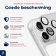 Rosso Apple iPhone 18 Pro Max Camera Lens Protector Zilver afbeelding 4