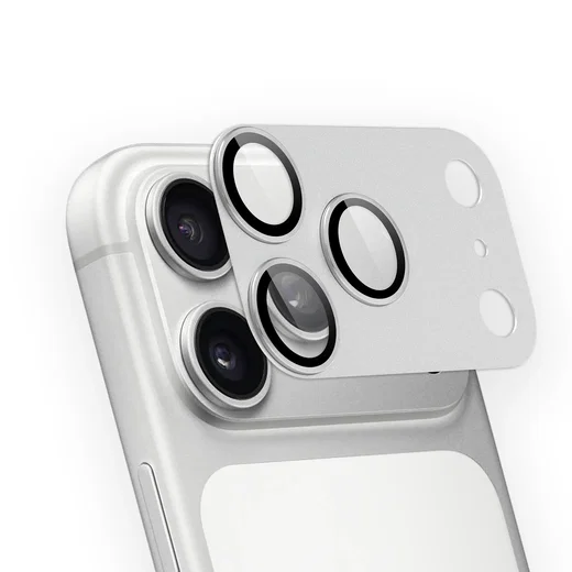 Rosso Apple iPhone 18 Pro Max Camera Lens Protector Zilver afbeelding 9
