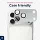 Rosso Apple iPhone 18 Pro Max Camera Lens Protector Zilver afbeelding 7
