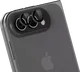 Rosso Apple iPhone Duo Camera Frame Protector Zwart