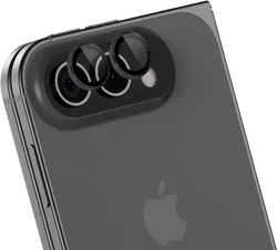Rosso Apple iPhone Duo Camera Frame Protector Zwart afbeelding