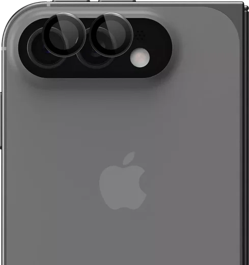 Rosso Apple iPhone Duo Camera Frame Protector Zwart afbeelding 2