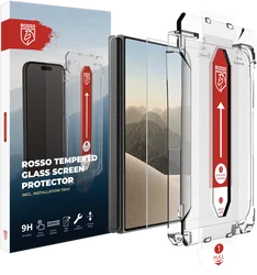 Rosso Apple iPhone Duo Tempered Glass met Installatietray Dust Removal afbeelding