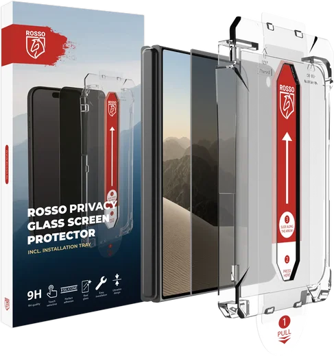 Rosso Apple iPhone Duo Privacy Glass met Installatietray Dust Removal afbeelding 1