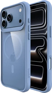 Buddi Hybrid Apple iPhone 18 Pro Hoesje MagSafe Back Cover Matched Blauw
