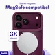 Buddi Hybrid Apple iPhone 18 Pro Hoesje MagSafe Back Cover Matched Rood afbeelding 4