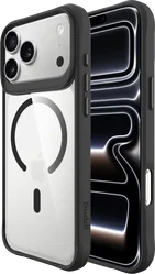 Buddi Hybrid Apple iPhone 18 Pro Hoesje MagSafe Back Cover Matched Zwart afbeelding