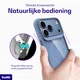 Buddi Hybrid Apple iPhone 18 Pro Max Hoesje MagSafe Back Cover Matched Blauw afbeelding 6