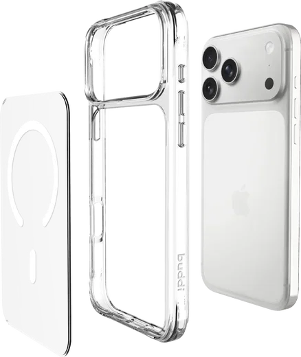 Buddi Core Apple iPhone 18 Pro Hoesje MagSafe Back Cover Transparant afbeelding 10