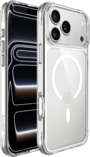 Buddi Core Apple iPhone 18 Pro Max Hoesje MagSafe Back Cover Transparant afbeelding 8