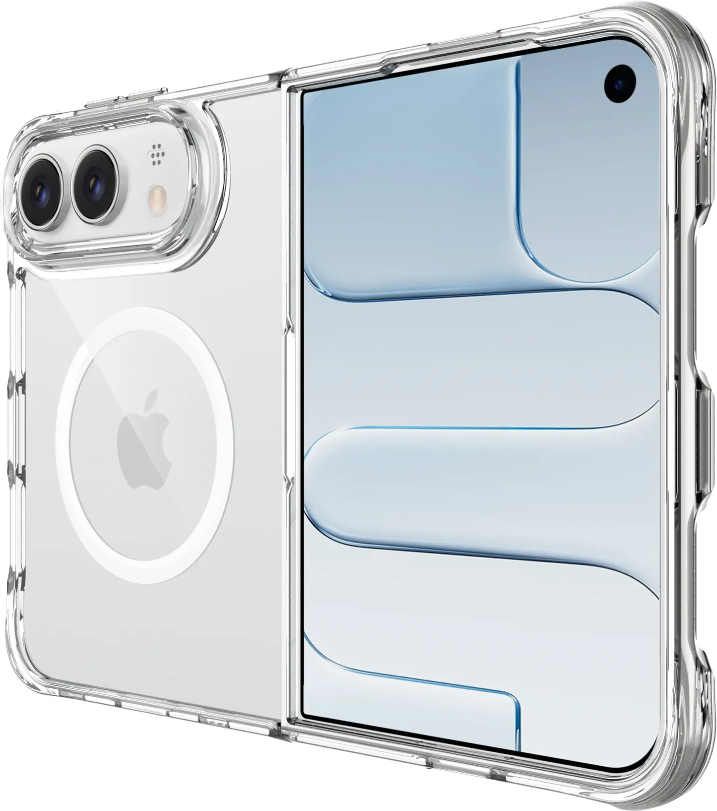 Buddi Core Apple iPhone Duo Hoesje MagSafe Back Cover Transparant afbeelding 8