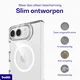Buddi Core Apple iPhone Duo Hoesje MagSafe Back Cover Transparant afbeelding 6