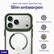 Buddi Hybrid Apple iPhone 18 Pro Hoesje MagSafe Back Cover Transparant Groen afbeelding 7