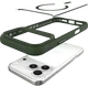 Buddi Hybrid Apple iPhone 18 Pro Max Hoesje MagSafe Back Cover Transparant Groen afbeelding 10