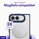 Buddi Hybrid Apple iPhone Duo Hoesje MagSafe Back Cover Blauw afbeelding 4