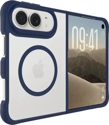 Buddi Hybrid Apple iPhone Duo Hoesje MagSafe Back Cover Blauw afbeelding 2