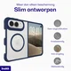 Buddi Hybrid Apple iPhone Duo Hoesje MagSafe Back Cover Blauw afbeelding 5