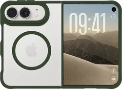 Buddi Hybrid Apple iPhone Duo Hoesje MagSafe Back Cover Groen afbeelding