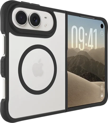 Buddi Hybrid Apple iPhone Duo Hoesje MagSafe Back Cover Zwart afbeelding 2
