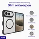 Buddi Hybrid Apple iPhone Duo Hoesje MagSafe Back Cover Zwart afbeelding 4