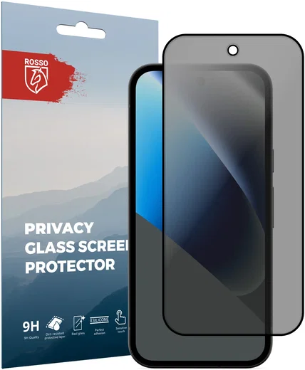 Rosso Google Pixel 10a 9H Tempered Glass Screen Protector Privacy afbeelding 1