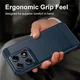 Motorola Edge 70 Pro Hoesje Geborsteld TPU Flexibele Back Cover Blauw afbeelding 2