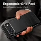 Google Pixel 11 Hoesje Geborsteld TPU Flexibele Back Cover Zwart afbeelding 2