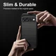 Google Pixel 11 Pro Hoesje Geborsteld TPU Flexibele Back Cover Zwart afbeelding 8