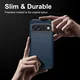 Google Pixel 11 Pro Hoesje Geborsteld TPU Flexibele Back Cover Blauw afbeelding 8