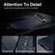 Google Pixel 11 Pro Hoesje Geborsteld TPU Flexibele Back Cover Blauw afbeelding 7