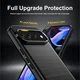 Google Pixel 11 Pro XL Hoesje Geborsteld TPU Flexibele Back Cover Zwart afbeelding 4