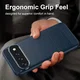 Google Pixel 11 Pro XL Hoesje Geborsteld TPU Flexibele Back Cover Blauw afbeelding 2