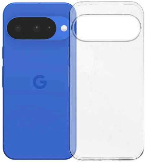 Google Pixel 11 Hoesje Dun TPU Back Cover Transparant afbeelding 1
