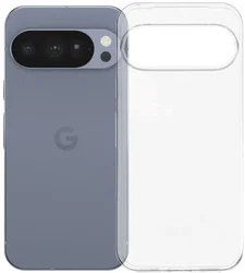 Google Pixel 11 Pro Hoesje Dun TPU Back Cover Transparant afbeelding
