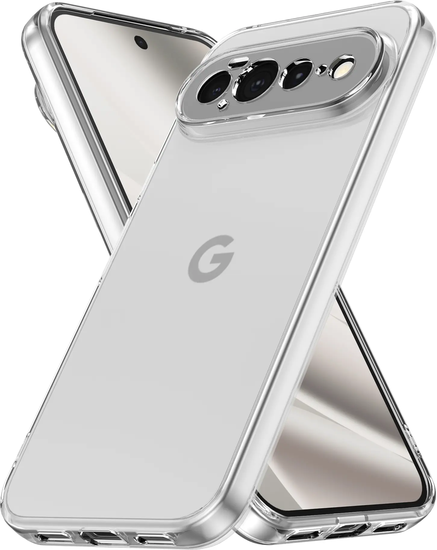 Google Pixel 11 Pro XL Hoesje Dun TPU Back Cover Transparant afbeelding 1