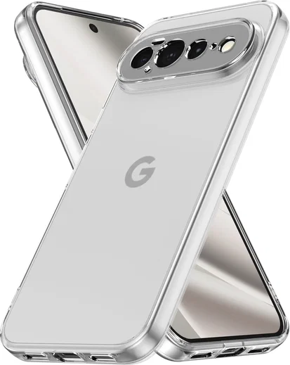 Google Pixel 11 Pro XL Hoesje Dun TPU Back Cover Transparant afbeelding 1
