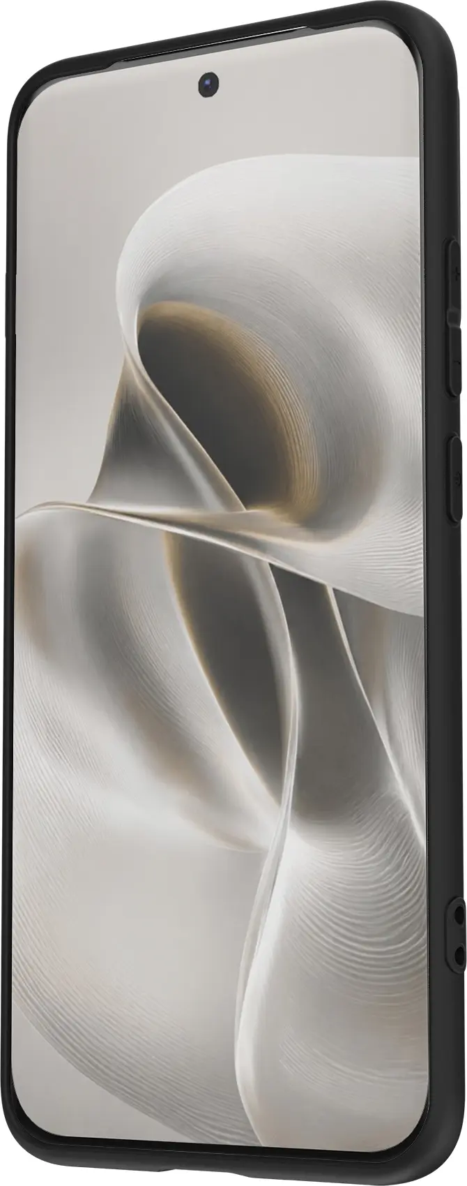 Motorola Edge 70 Pro Hoesje Dun TPU Back Cover Matte Zwart afbeelding 5