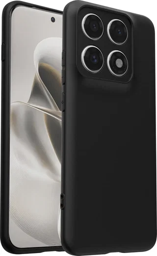 Motorola Edge 70 Pro Hoesje Dun TPU Back Cover Matte Zwart afbeelding 6