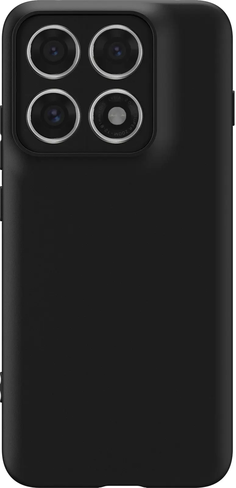 Motorola Edge 70 Pro Hoesje Dun TPU Back Cover Matte Zwart afbeelding 11