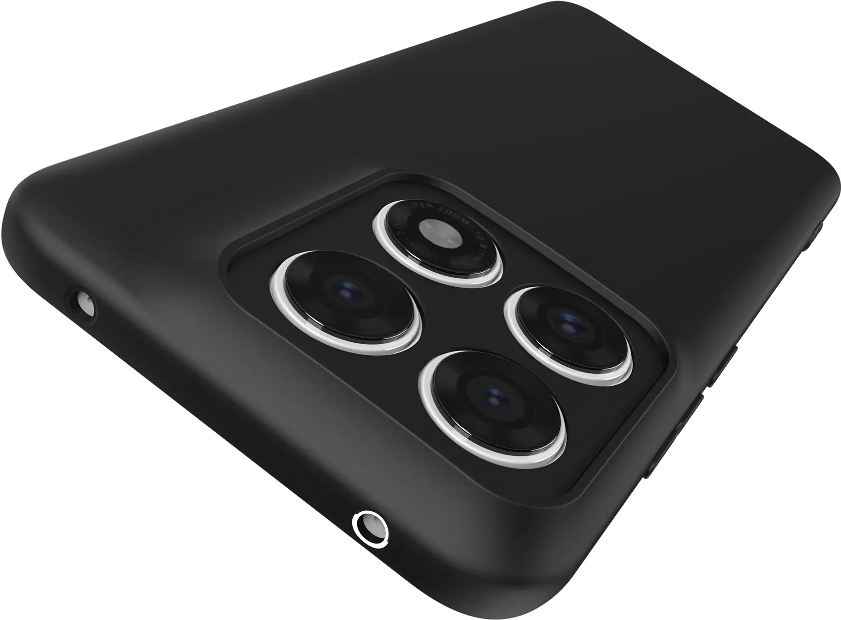 Motorola Edge 70 Pro Hoesje Dun TPU Back Cover Matte Zwart afbeelding 8