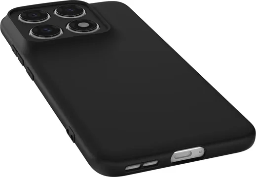 Motorola Edge 70 Pro Hoesje Dun TPU Back Cover Matte Zwart afbeelding 9