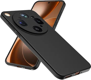 Oppo Find X9 Ultra Hoesje Dun TPU Back Cover Matte Zwart