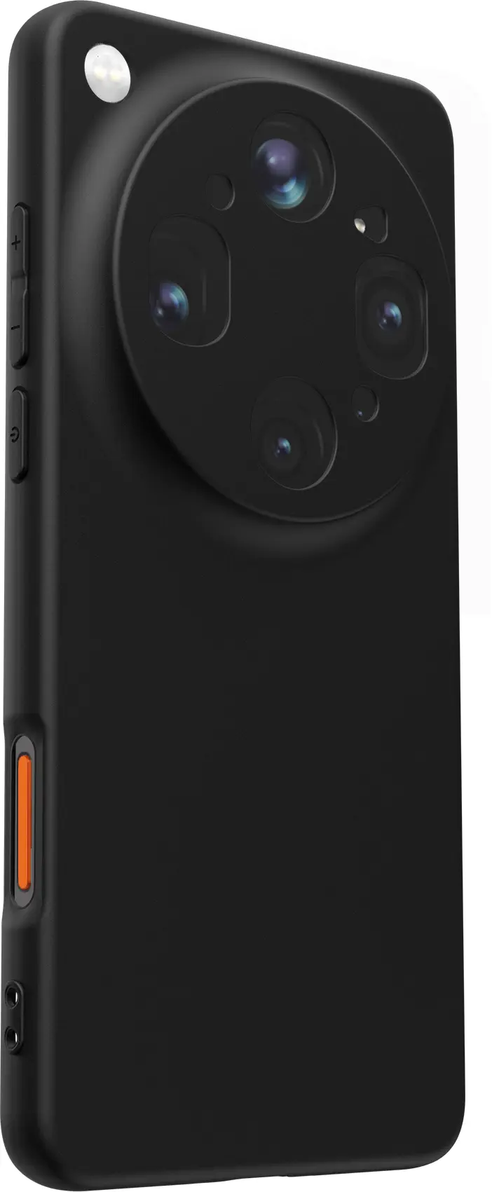 Oppo Find X9 Ultra Hoesje Dun TPU Back Cover Matte Zwart afbeelding 4