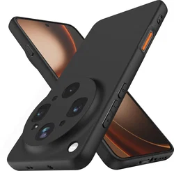 Oppo Find X9 Ultra Hoesje Dun TPU Back Cover Matte Zwart afbeelding
