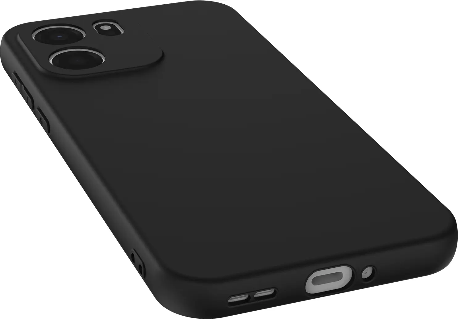 OnePlus Nord CE 6 Hoesje Dun TPU Back Cover Matte Zwart afbeelding 9