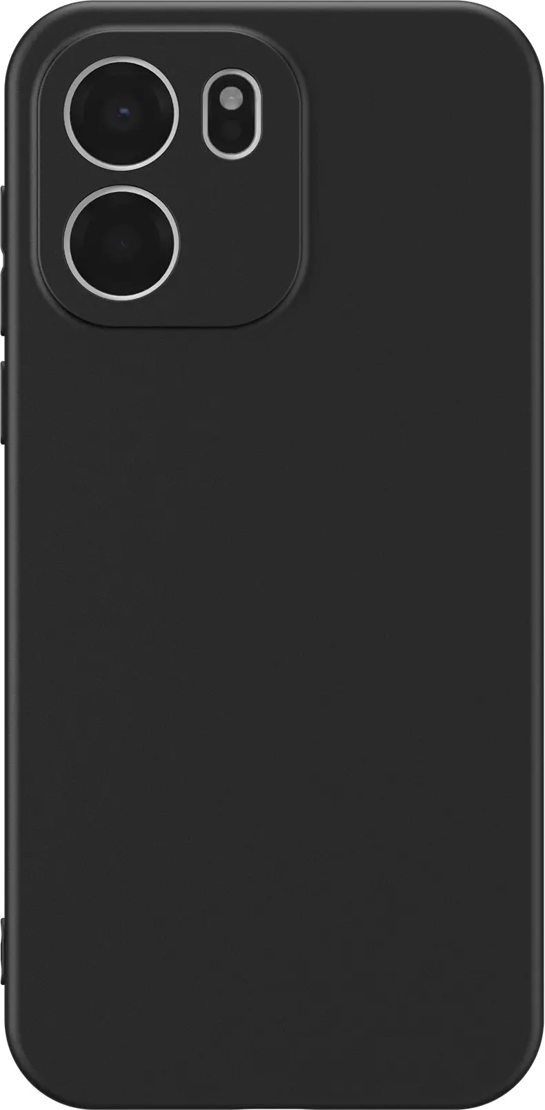 OnePlus Nord CE 6 Hoesje Dun TPU Back Cover Matte Zwart afbeelding 5