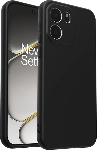 OnePlus Nord CE 6 Hoesje Dun TPU Back Cover Matte Zwart afbeelding 6