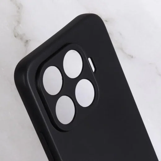 Xiaomi 17T Hoesje Dun TPU Back Cover Matte Zwart afbeelding 5
