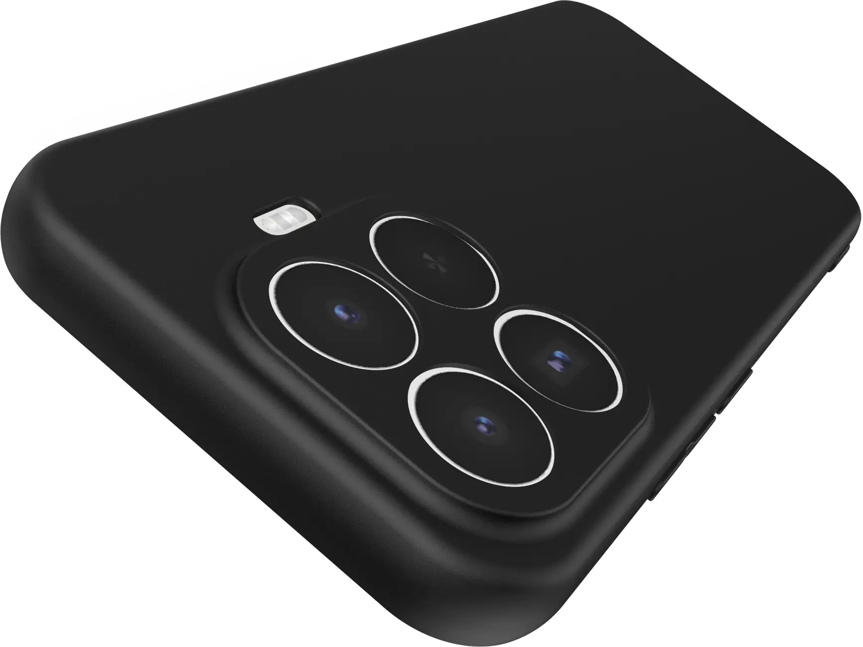 Xiaomi 17T Hoesje Dun TPU Back Cover Matte Zwart afbeelding 8