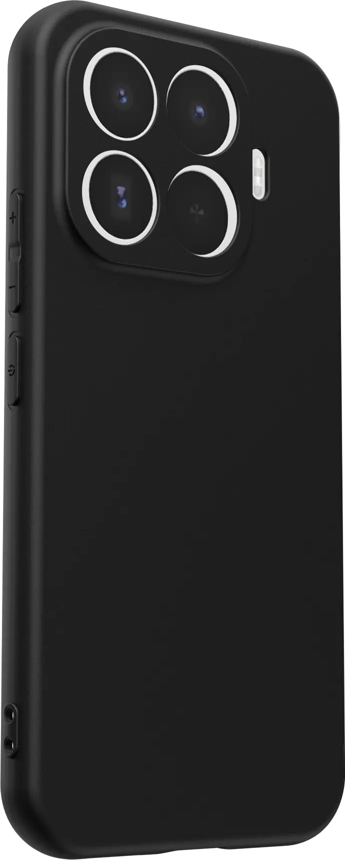Xiaomi 17T Hoesje Dun TPU Back Cover Matte Zwart afbeelding 11